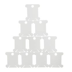 Placas para Meadas de Plastico Luli Pacote com 100un