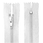 Ziper-Fixo-Fino-com-Nylon-15cm-cor-501-Branco