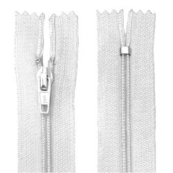 Ziper Fixo Fino com Nylon n°3 Luli com 15cm Pacote com 100un