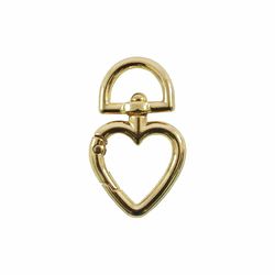 Mosquetao Coracao Luli 15mm Pacote com 10un