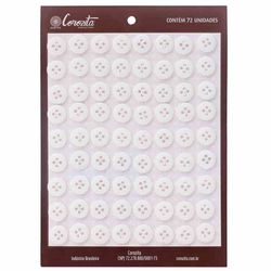 Botao de Camisa Corozita 8101/18 12mm  Cartela com 72un