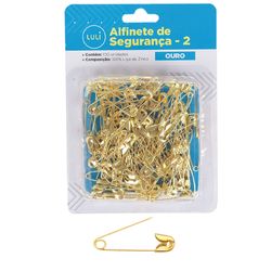 Alfinete de Seguranca Luli N2 3,7cm 100un
