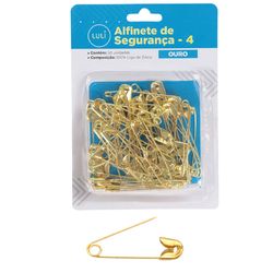 Alfinete de Seguranca Luli N4 5,0cm 50un