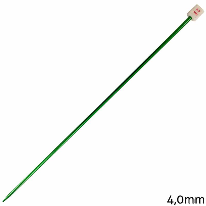 Agulha-Trico-Aluminio-4mm-Verde