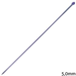 Agulha de Trico de Plastico Luli 5mm Lilas 1 Par