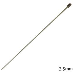 Agulha de Trico de Aluminio Luli 3,5mm 35cm 1 Par