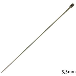 Agulha de Trico de Aluminio Luli 3,5mm 35cm 1 Par