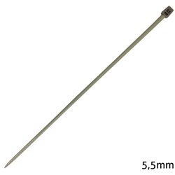 Agulha de Trico de Aluminio Luli 5,5mm 35cm 1 Par