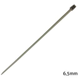 Agulha de Trico de Aluminio Luli 6,5mm 35cm 1 Par