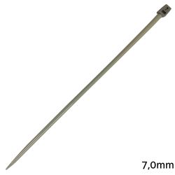 Agulha de Trico de Aluminio Luli 7mm 35cm 1 Par