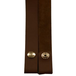 Alca de Bolsa com Botao de Pressao 2 x 33cm o Par
