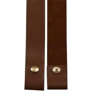 Alca para Bolsa com Botao de Pressao 3 x 40cm o Par
