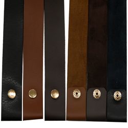 Alca de Bolsa com Botao de Pressao 3 x 72cm o Par