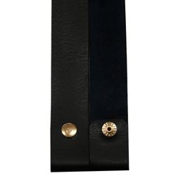 Alca de Bolsa com Botao de Pressao 3 x 72cm o Par
