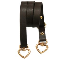Alca de Bolsa com Fecho de Coracao 1,5cm x 1,4 Metros