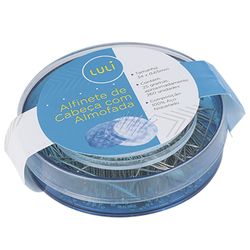 Alfinete de Cabeca com Almofada Luli 3,5cm 25G