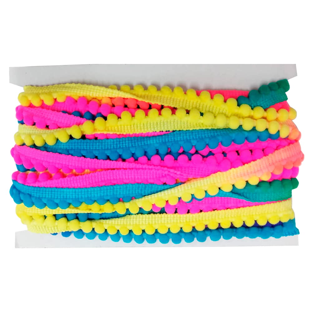 pompon出品 Fita Grelot Luli Pompom 13mm - Maluli Armarinhos