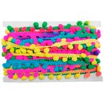 Fita-Pompom-Luli-16mm-MulticorEscuro