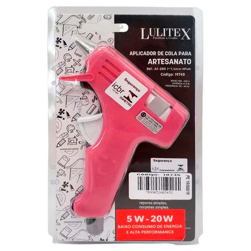Mini-Pistola-de-Cola-Quente-Luli-AC-280-Pink