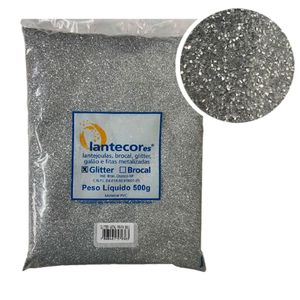 Glitter de PVC Lantecor Pacote com 500g