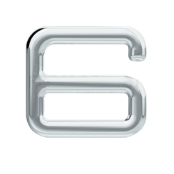 Gancho de Metal Removivel para Sutia AMG 000 7mm Pacote com 100un