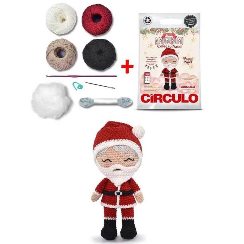 CIRCULO Amigurumi Kit Christmas Collection -Rudolph - All Materials In –  Fararti
