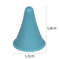 Protetores de Pontas para Agulhas de Trico Luli 1,9cm Pacote com 10un