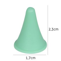Protetores de Pontas para Agulhas de Trico Luli 2,3cm Pacote com 10un