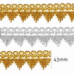 Passamanaria Metalizada Luli 43mm capa