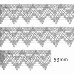 Passamanaria Metalizada Luli 53mm Prata