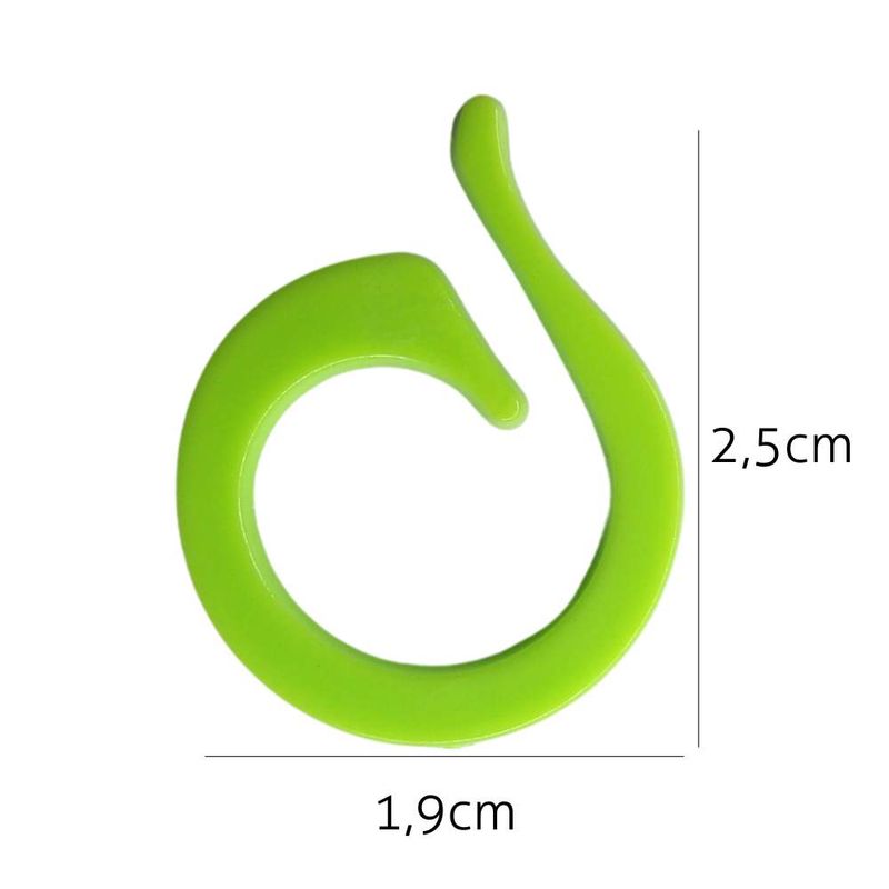 Marcador de Ponto Anzol Luli 2,5cm Pacote com 100un3