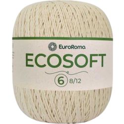 Barbante Ecosoft EuroRoma N6 8/12 Rolo com 452 Metros