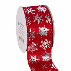 Fita Natalina Aramada Luli LU-153 63mm Rolo com 9,14 Metros