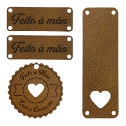 Kit de Etiquetas Decorativas Pacote com 5un