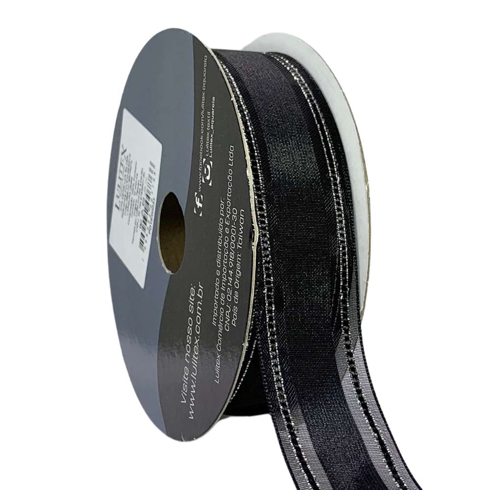 Fita-de-Cetim-Lux-Silver-Lulitex-25mm-Rolo-com-10-Metros