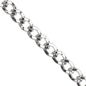 Corrente de Aluminio Luli LU28 8,8mm Rolo com 40 Metros