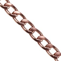 Corrente de Aluminio Luli LU38 8,8mm Rolo com 40 Metros