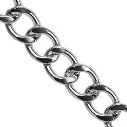 Corrente de Aluminio Luli LU40 19,3mm Rolo com 20 Metros