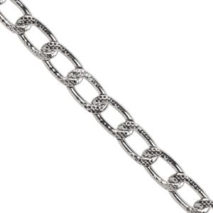 Corrente de Aluminio Luli LU45 8mm Rolo com 40 Metros