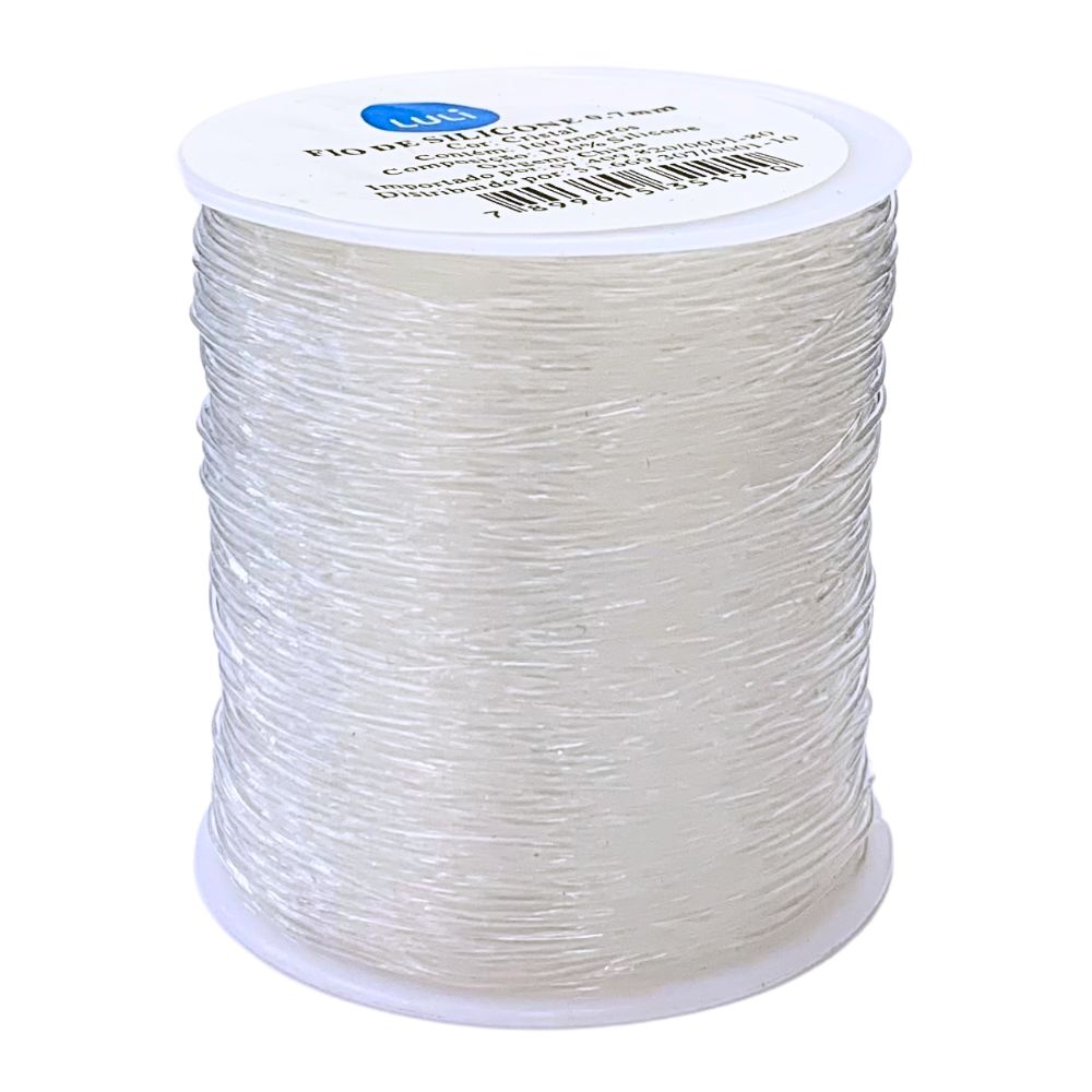 Fio-de-Silicone-Luli-0.7mm-Rolo-com-100-Metros-