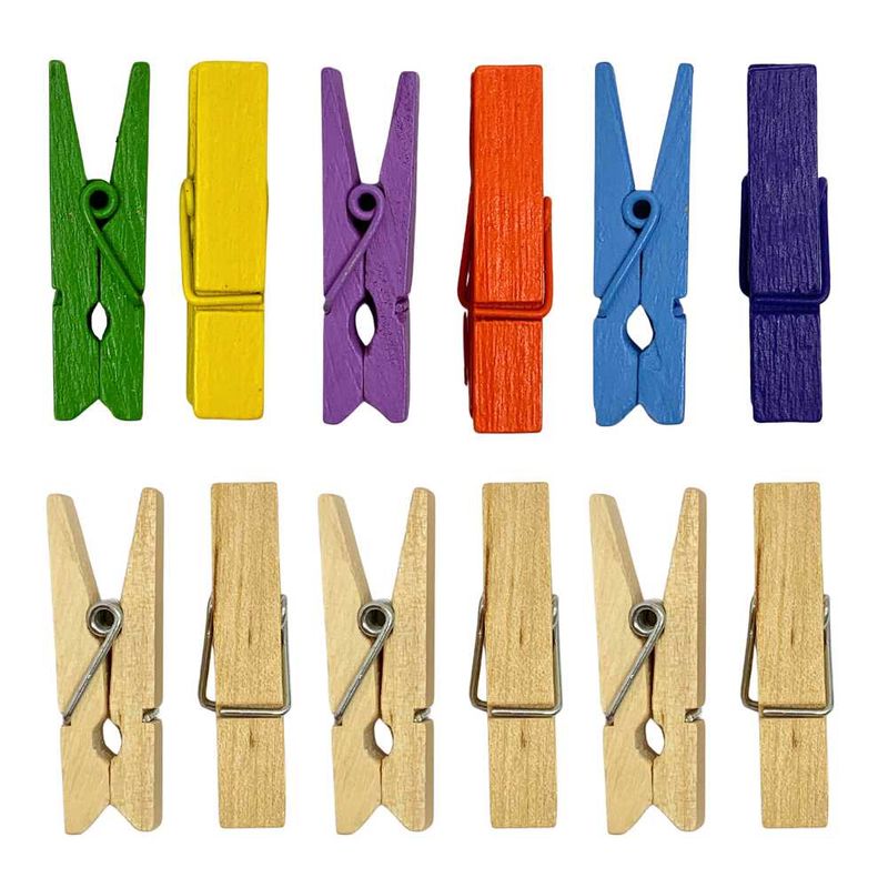 Mini-Prendedor-de-Madeira-Luli-35cm-Pacote-com-50un