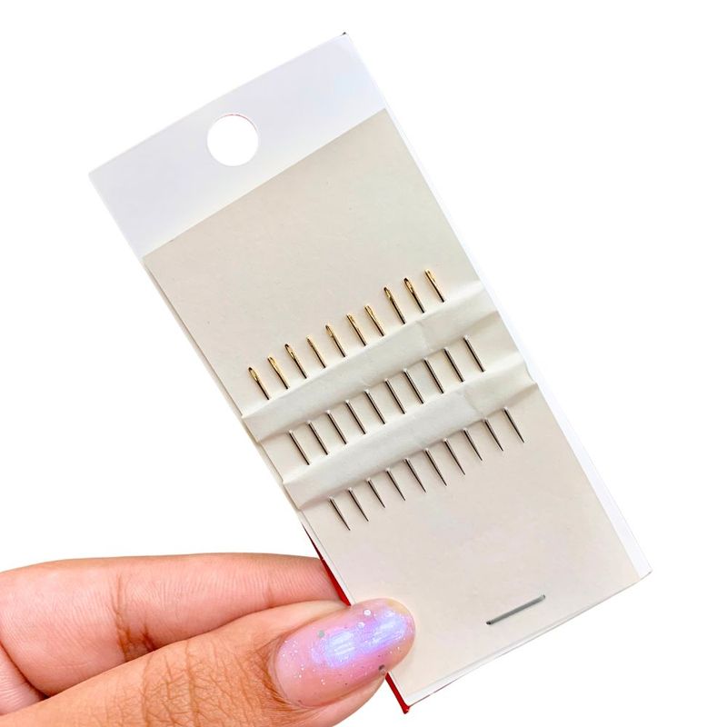 Kit-de-Agulha-de-Mao-para-Quilting-8-Lulitex-Blister-com-10un-