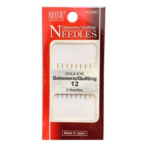 Kit de Agulha de Mao para Quilting 12 Lulitex Blister com 8un