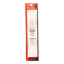 Kit Agulha para Boneca 9cm 3-1/2 Lulitex Blister com 3un