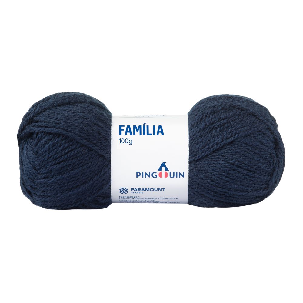 Fio-Familia-Pingouin-Novelo-com-267-Metros-Naval-516-