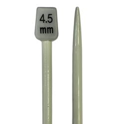 Agulha de Trico de Aluminio Luli 4,5mm com 25cm 1 Par