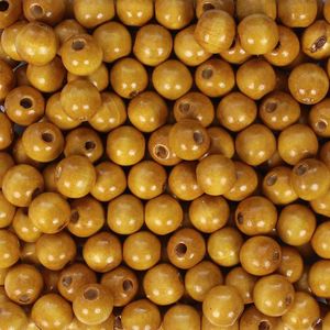 Contas de Madeira Luli 18mm pacote com 500g