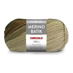 Fio Merino Batik Circulo Novelo com 400 Metros