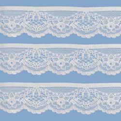 Renda com Elastano Aquarela 3,3cm 41206 Peca com 50 Metros