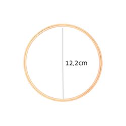 Bastidor de Madeira para Bordado Luli 12,2cm